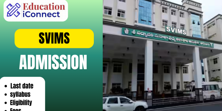 SVIMS Admission