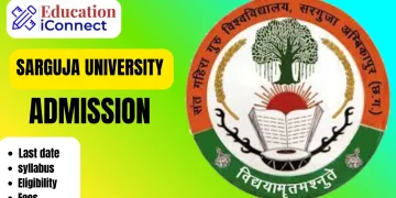 Sarguja University Admission