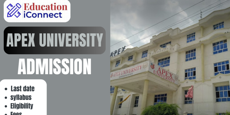 Apex university Admission