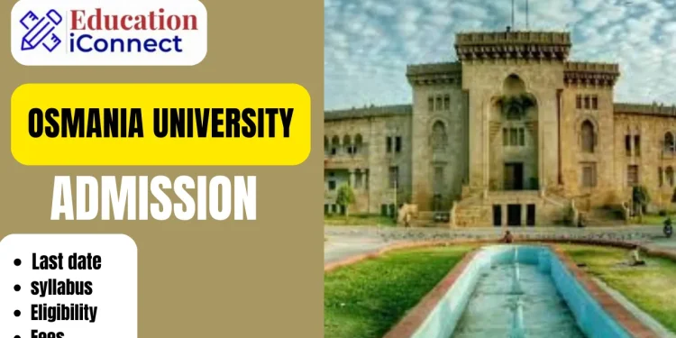 osmania University Admission
