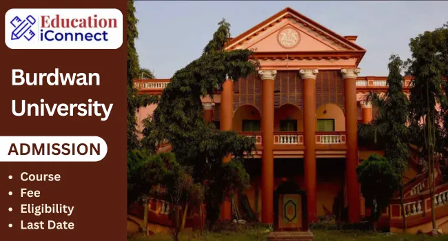 Burdwan University Admission